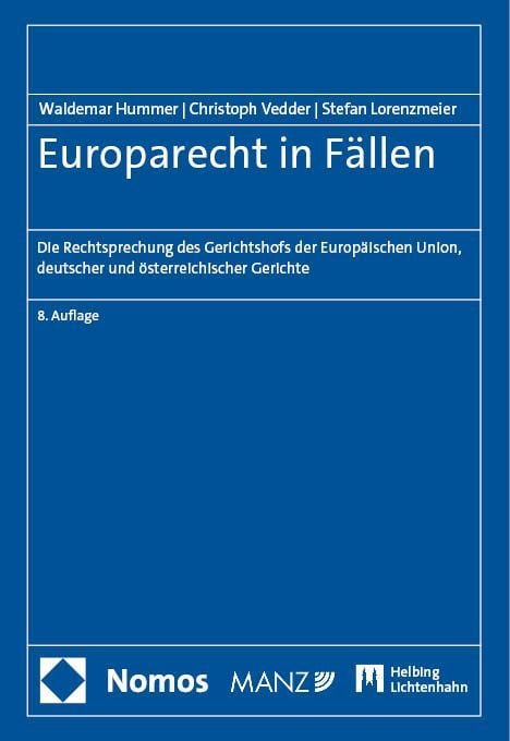 Produktbild: Europarecht in F&auml;llen