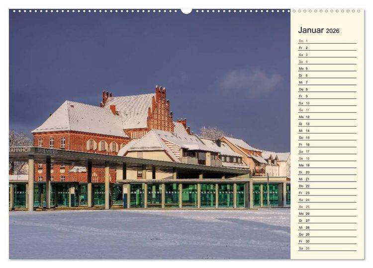 Produktbild: Spremberg - Perle der Lausitz (Wandkalender 2026 DIN A2 quer), CALVENDO Monatskalender