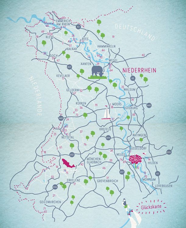 Produktbild: Blaue Gl&uuml;cksorte am Niederrhein