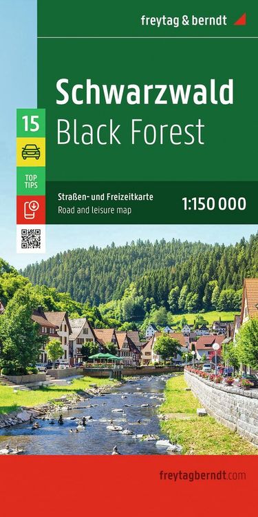 Produktbild: Freytag & berndt Stra&szlig;enkarte Schwarzwald 1:150.000