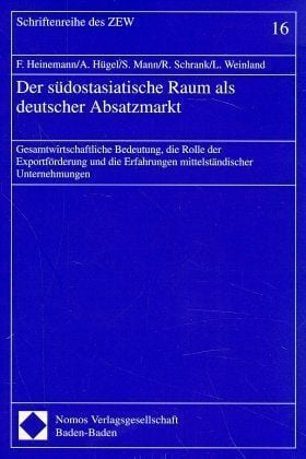 Produktbild: Der s&uuml;dostasiatische Raum als deutscher Absatzmarkt