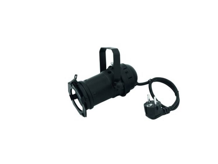 Produktbild: Eurolite PAR-16 Spot GU-10 Halogen-PAR-Scheinwerfer Schwarz