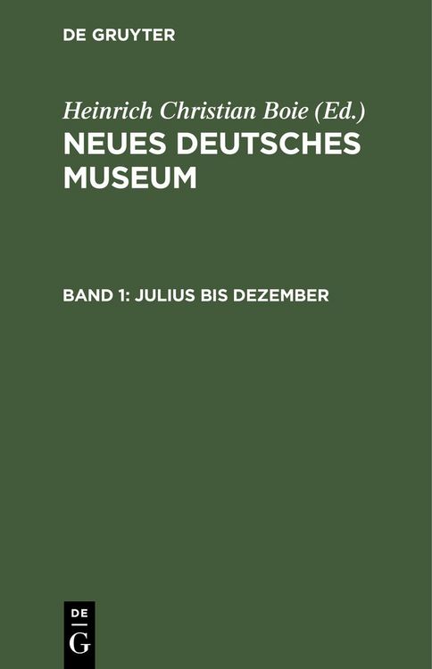Produktbild: Julius bis Dezember
