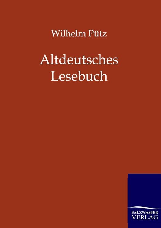 Produktbild: Altdeutsches Lesebuch