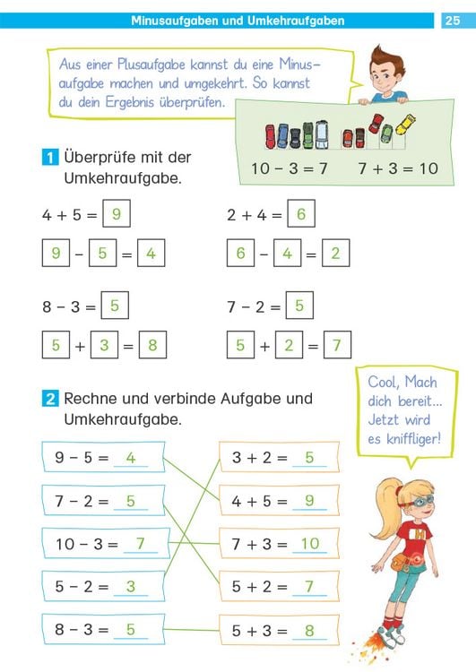 Produktbild: Die Mathe-Helden Kopfrechnen 1. Klasse