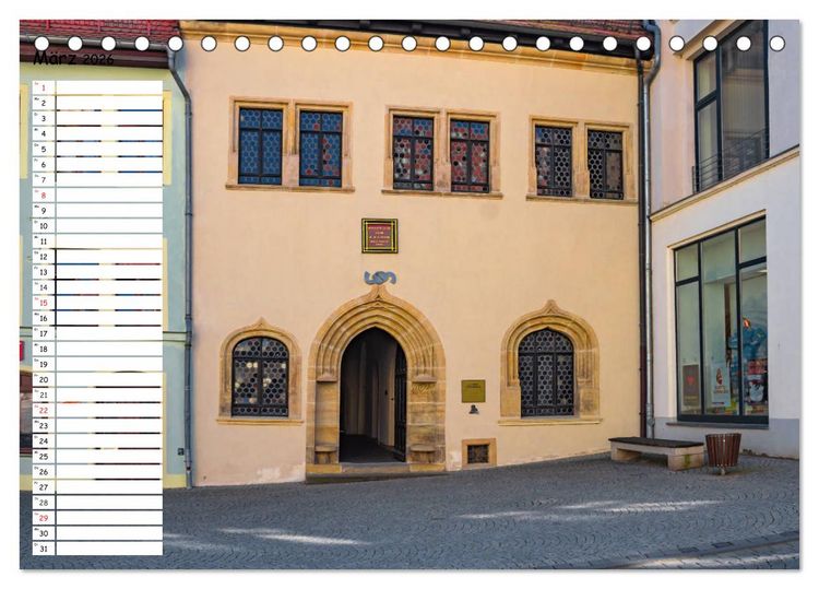 Produktbild: Lutherstadt Eisleben (Tischkalender 2026 DIN A5 quer), CALVENDO Monatskalender