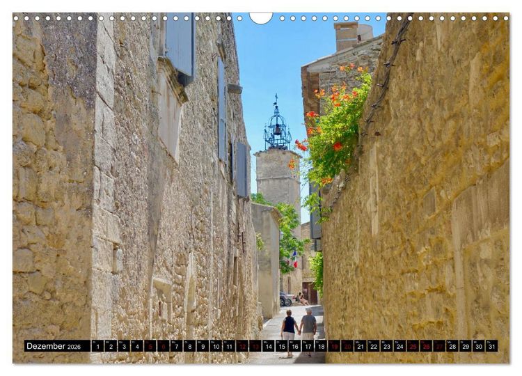 Produktbild: Luberon. Im Herzen der Provence (Wandkalender 2026 DIN A3 quer), CALVENDO Monatskalender