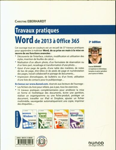 Produktbild: Travaux pratiques : Word : de Word 2013 &agrave; Office 365