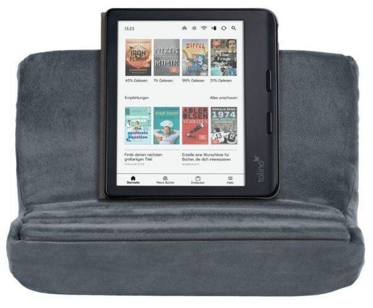 Produktbild: Tolino eReader Kissenhalterung Grau