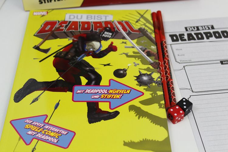Produktbild: Du bist Deadpool - Der interaktive Spiele-Comic
