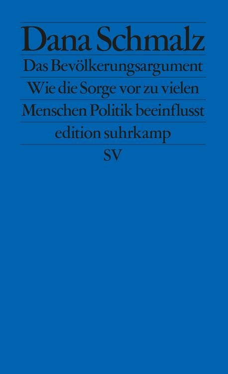 Produktbild: Das Bevölkerungsargument