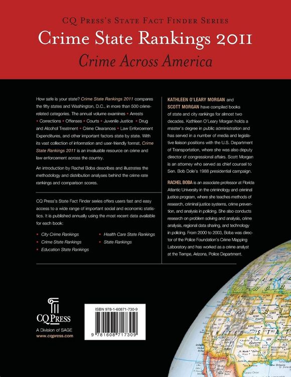 Produktbild: Crime State Rankings 2011