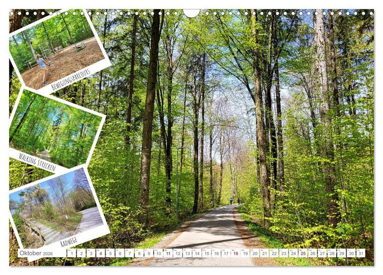 Produktbild: Mein Geretsried - Isarstadt im oberbayerischen Landkreis Bad T&ouml;lz-Wolfratshausen (Wandkalender 2026 DIN A3 quer), CALVENDO Monatskalender
