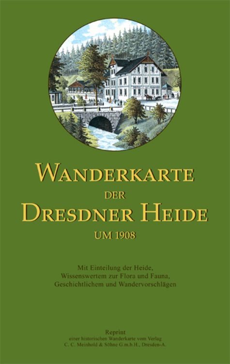 Produktbild: Wanderkarte der Dresdner Heide um 1908