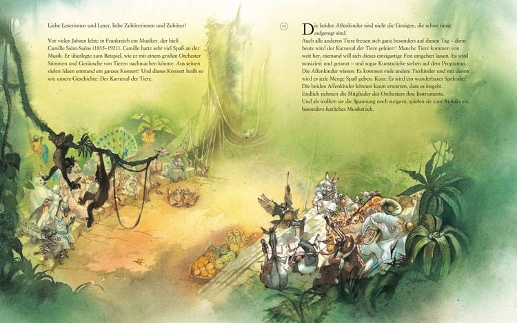 Produktbild: Der Karneval der Tiere (Das musikalische Bilderbuch mit CD und zum Streamen)