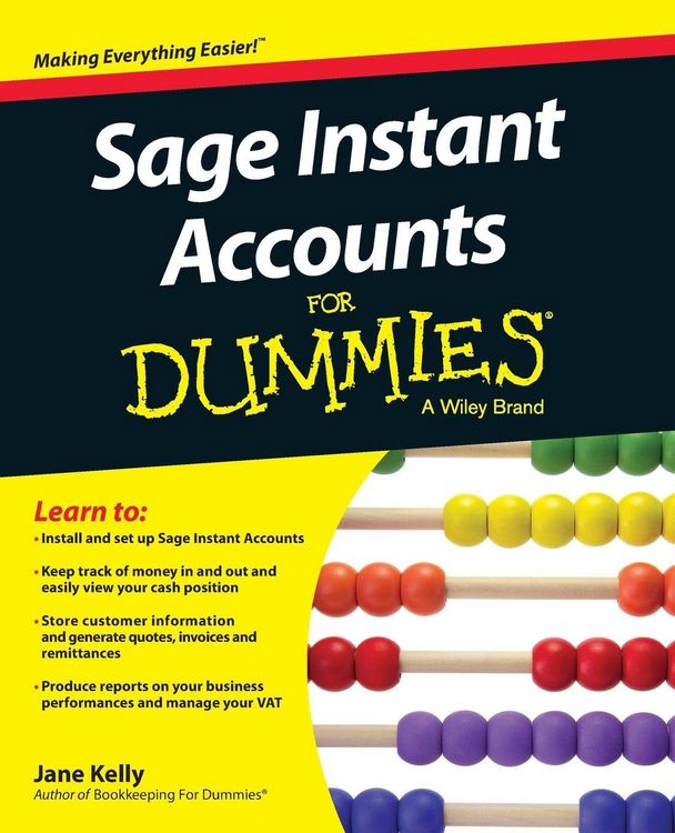 Produktbild: Sage Instant Accounts For Dummies
