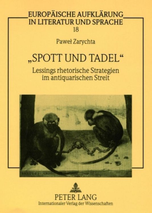 Produktbild: &laquo;Spott und Tadel&raquo;