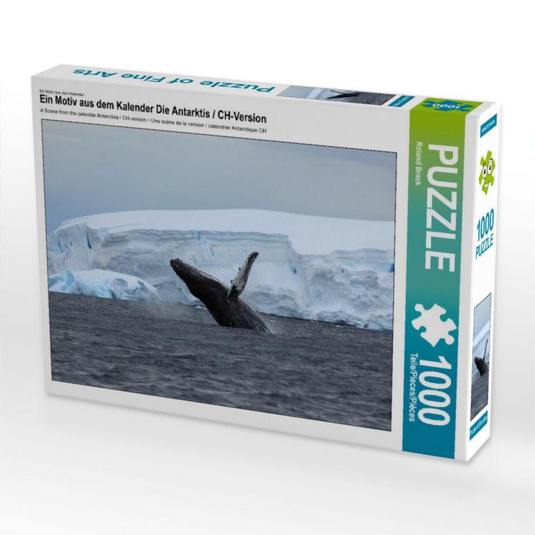 Produktbild: CALVENDO Puzzle Ein Motiv aus dem Kalender Die Antarktis / CH-Version | 1000 Teile Lege-Gr&ouml;&szlig;e 64x48cm Foto-Puzzle f&uuml;r gl&uuml;ckliche Stunden