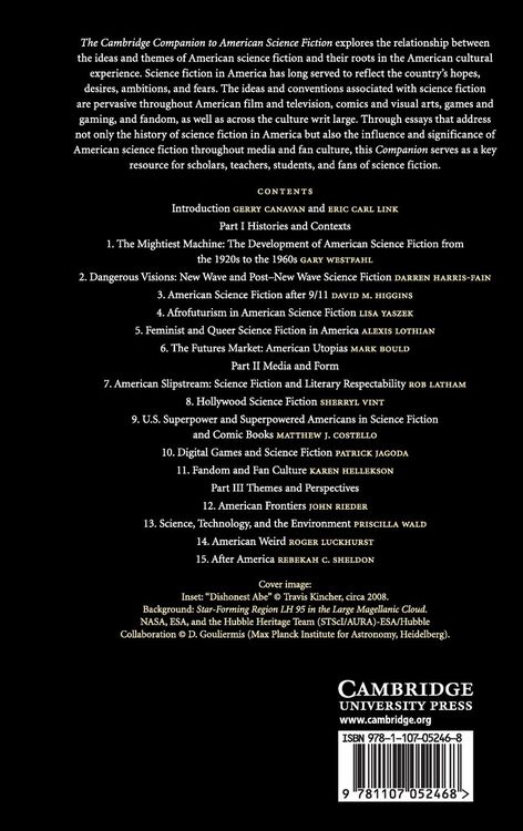 Produktbild: The Cambridge Companion to American Science Fiction