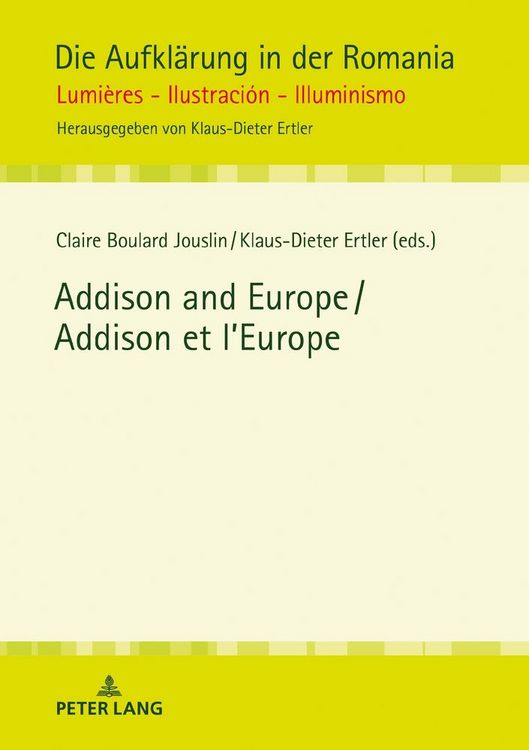 Produktbild: Addison and Europe / Addison et l&rsquo;Europe