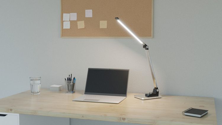 Produktbild: HANSA Tischleuchte LED Breeze, silber