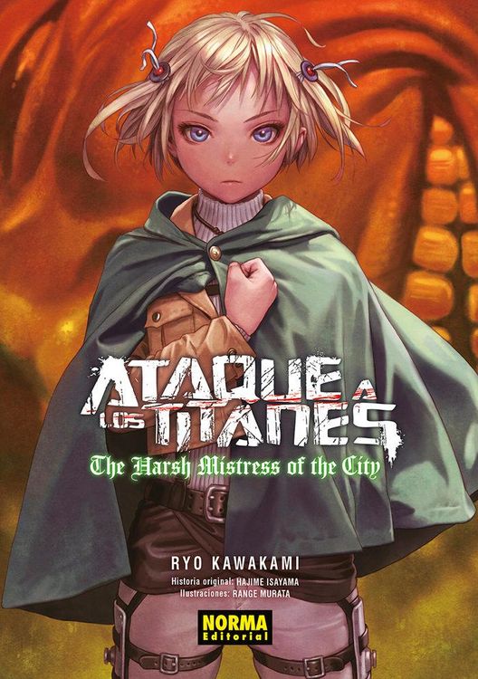 Produktbild: Ataque a Los Titanes: The Harsh Mistress Of The City. Novela