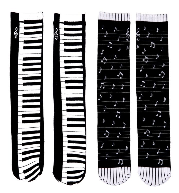 Produktbild: Socken - All about music (one size/Gr.38-43), sort.i.D.