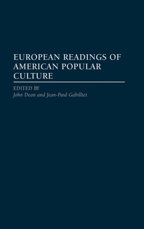 Produktbild: European Readings of American Popular Culture