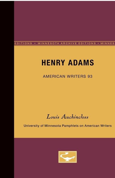 Produktbild: Henry Adams - American Writers 93