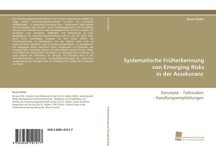 Produktbild: Systematische Fr&uuml;herkennung von Emerging Risks in der Assekuranz