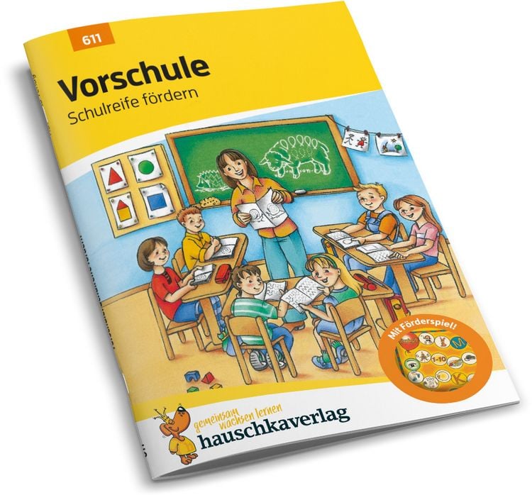 Vorschule Übungsheft ab 5 Jahre für Junge und Mädchen - Schulreife