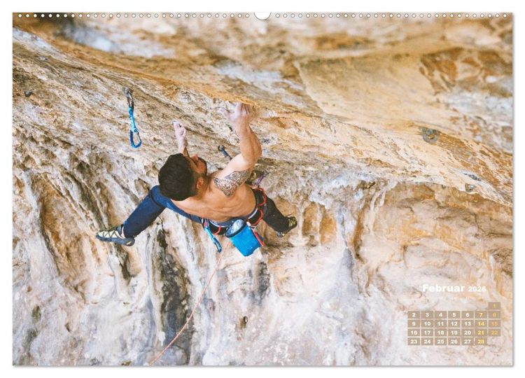 Produktbild: Bouldern: Klettern extrem (Wandkalender 2026 DIN A2 quer), CALVENDO Monatskalender