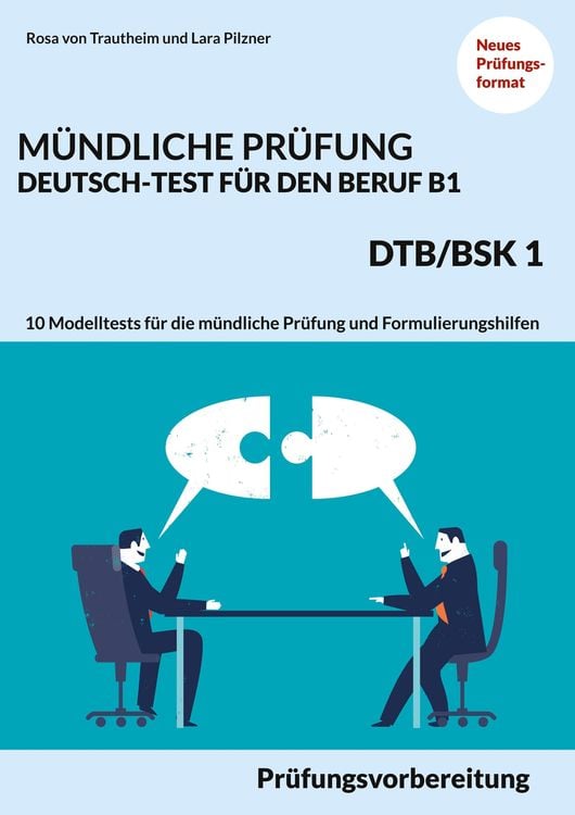 Produktbild: M&uuml;ndliche Pr&uuml;fung Deutsch-Test f&uuml;r den Beruf B1- DTB/BSK B1