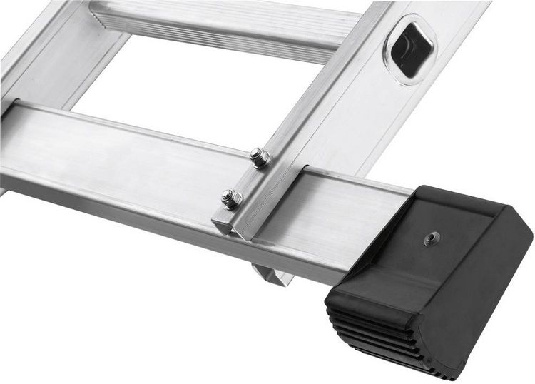 Produktbild: Hailo ProfiStep&reg; combi 7412-037 Aluminium Multifunktionsleiter Arbeitsh&ouml;he (max.): 4.35 m Silber 16.7 kg