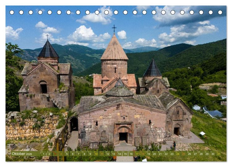 Produktbild: Armenien entdecken (Tischkalender 2026 DIN A5 quer), CALVENDO Monatskalender