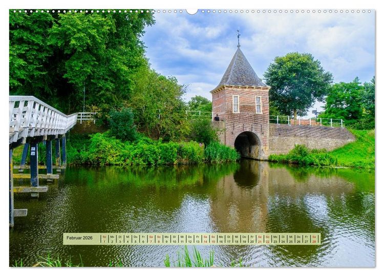 Produktbild: Das ist Nordholland! Querformat (hochwertiger Premium Wandkalender 2026 DIN A2 quer), Kunstdruck in Hochglanz