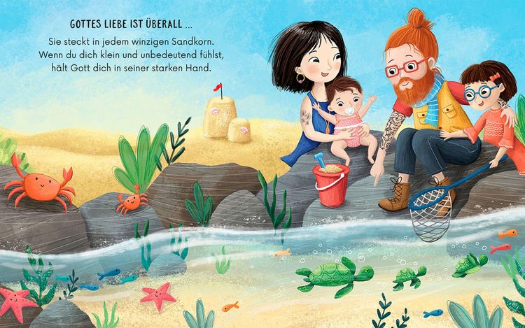 Produktbild: Gottes Liebe ist &uuml;berall (Pappbilderbuch)