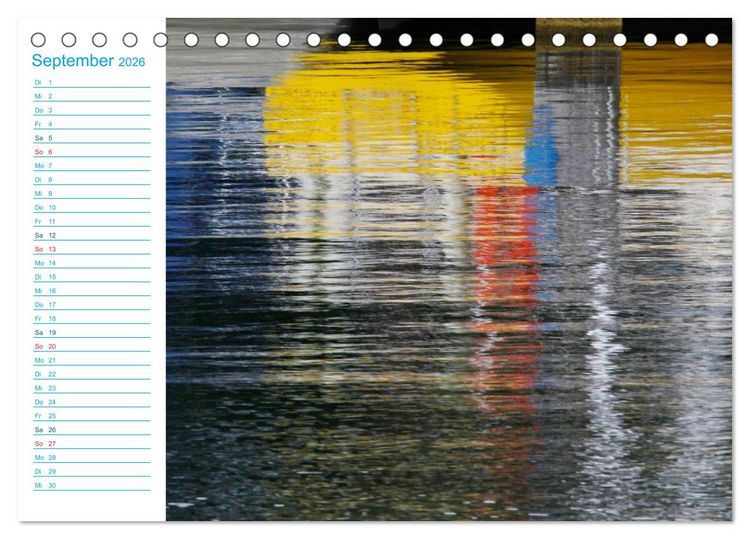 Produktbild: Urlaubsparadies Scharm&uuml;tzelsee (Tischkalender 2026 DIN A5 quer), CALVENDO Monatskalender