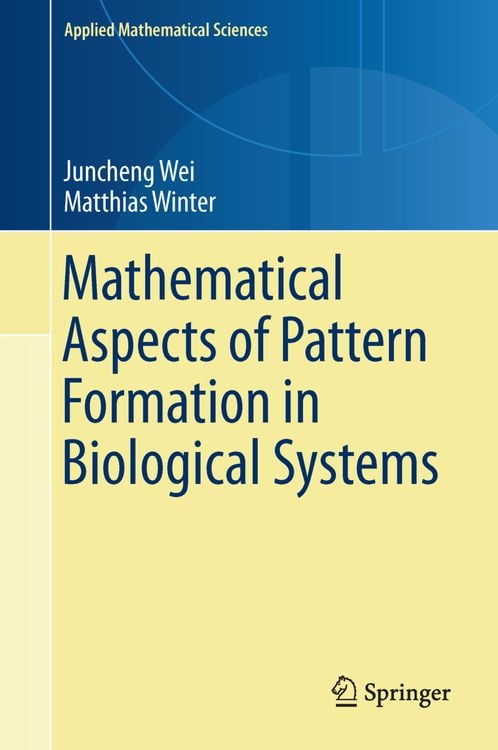 Produktbild: Mathematical Aspects of Pattern Formation in Biological Systems