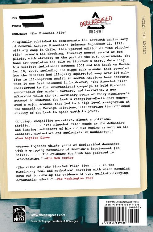 Produktbild: The Pinochet File