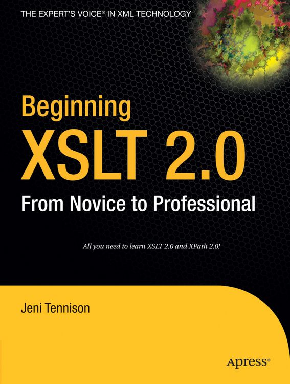 Produktbild: Beginning XSLT 2.0