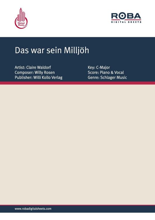 Produktbild: Das war sein Millj&ouml;h