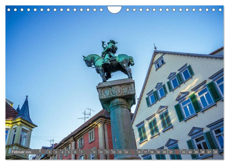 Produktbild: Historisches Esslingen am Neckar 2026 (Wandkalender 2026 DIN A4 quer), CALVENDO Monatskalender