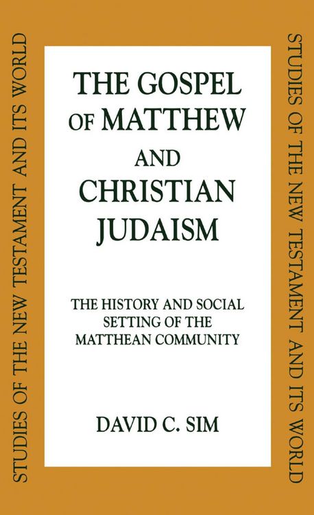 Produktbild: The Gospel of Matthew and Christian Judaism