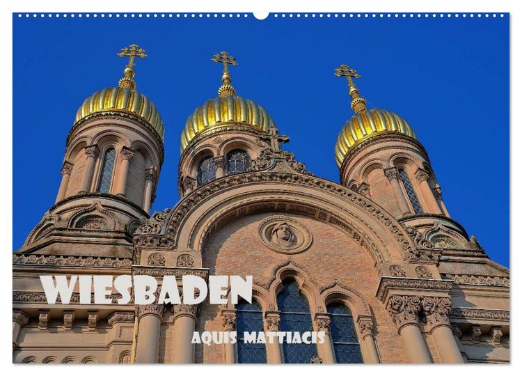 Produktbild: Wiesbaden Aquis Mattiacis (Wandkalender 2026 DIN A2 quer), CALVENDO Monatskalender