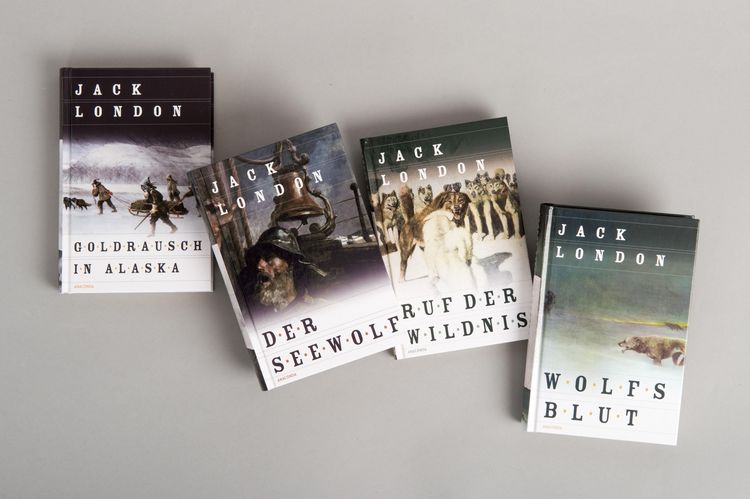 Produktbild: Jack London, Romane und Erz&auml;hlungen (Goldrausch in Alaska - Der Seewolf - Ruf de