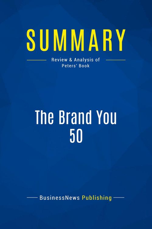 Produktbild: Summary: The Brand You 50