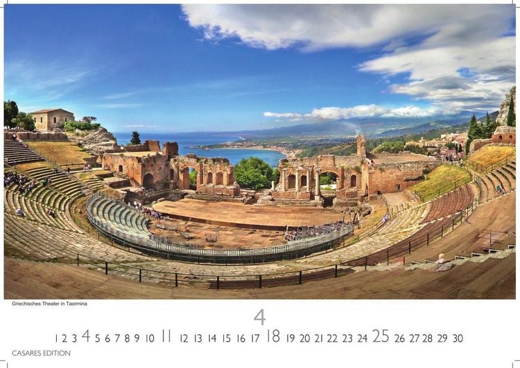 Produktbild: Sizilien Kalender 2027 &ndash; Wandkalender | Fotokalender Italien 35x50 cm &ndash; . mit atemberaubenden Fotos von Sizilien,