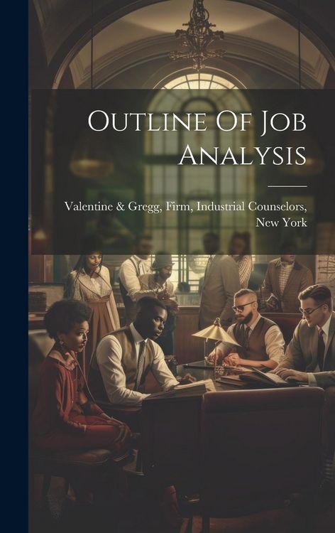 Produktbild: Outline Of Job Analysis