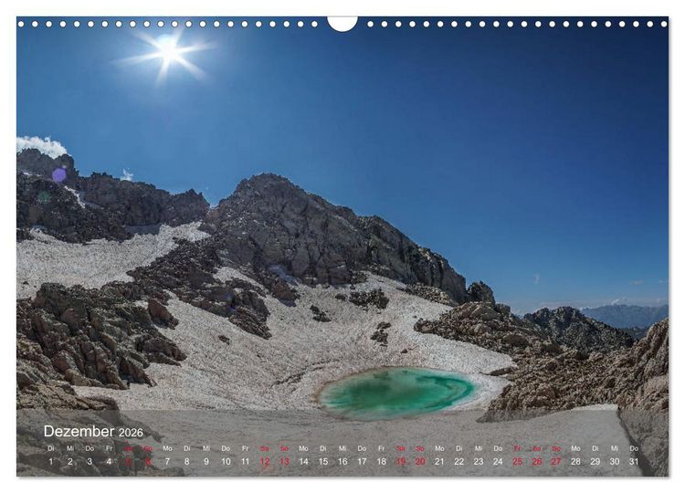 Produktbild: Korsika - Faszinierende Landschaften (Wandkalender 2026 DIN A3 quer), CALVENDO Monatskalender